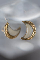 Waxing Moon Studs