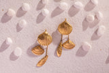 Triple Shell Earrings